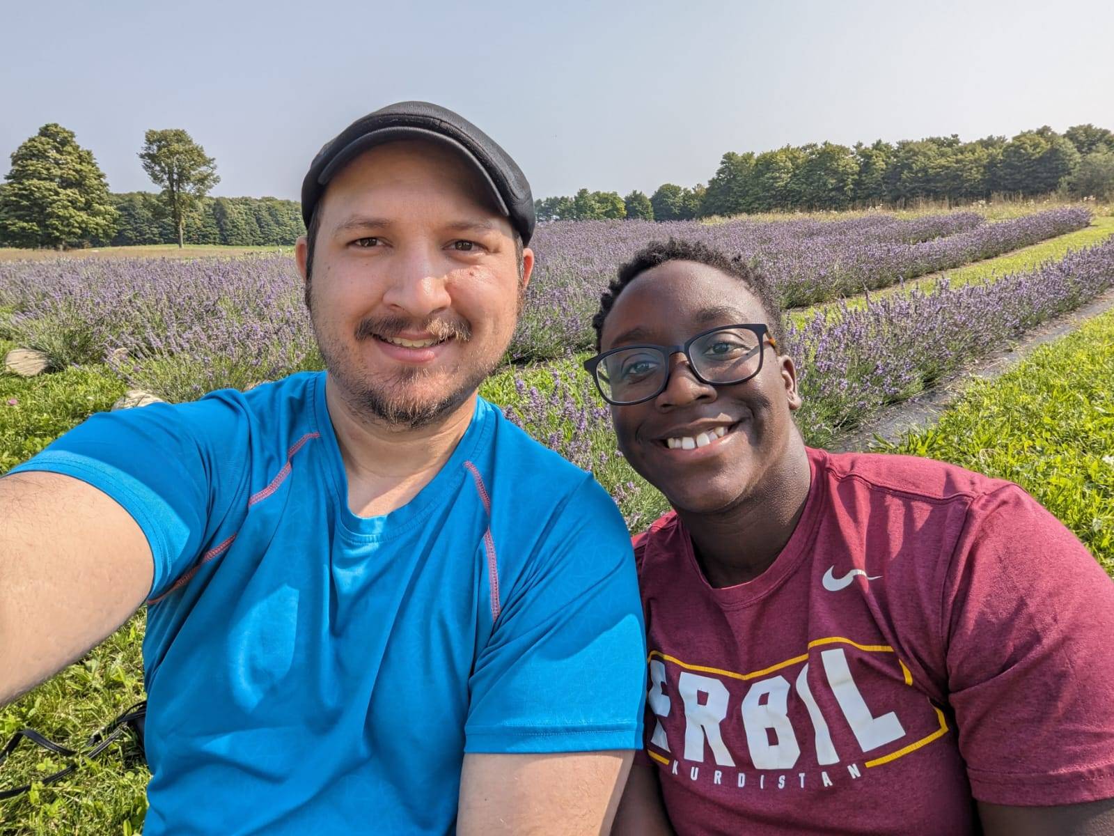 Azari and Phil visit a Lavender farm in Michigan